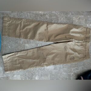 Pants use Burberry color kaki for  boys size 8
